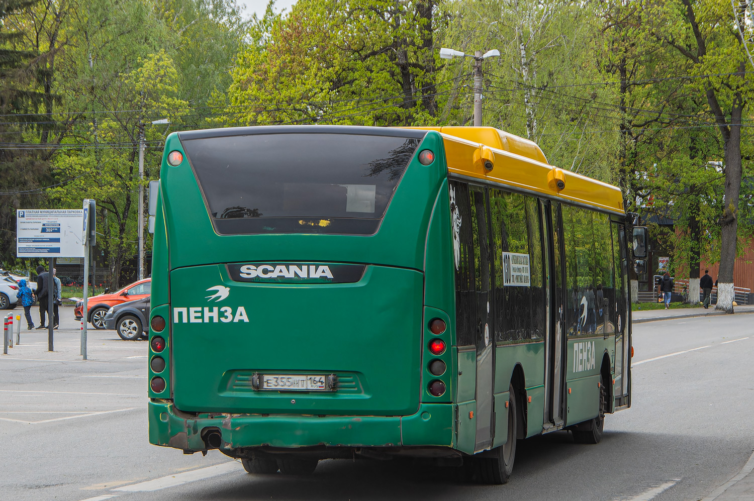 Пензенская область, Scania OmniLink II (Скания-Питер) № Е 355 НТ 164