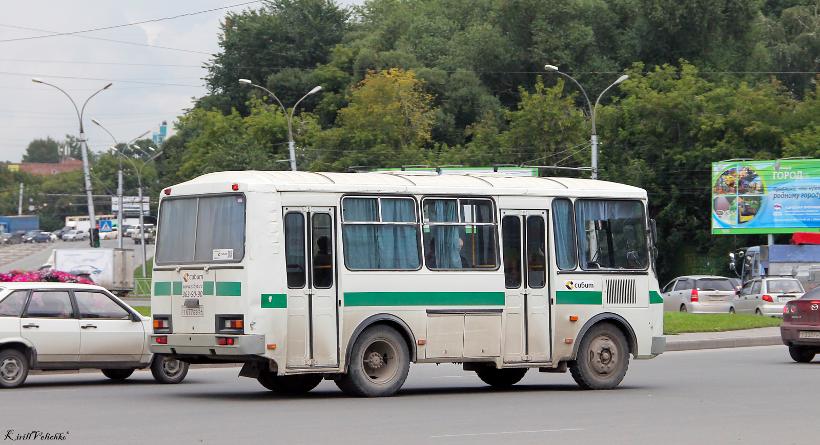 Новосибирская область, ПАЗ-32054 № Т 677 ЕВ 54