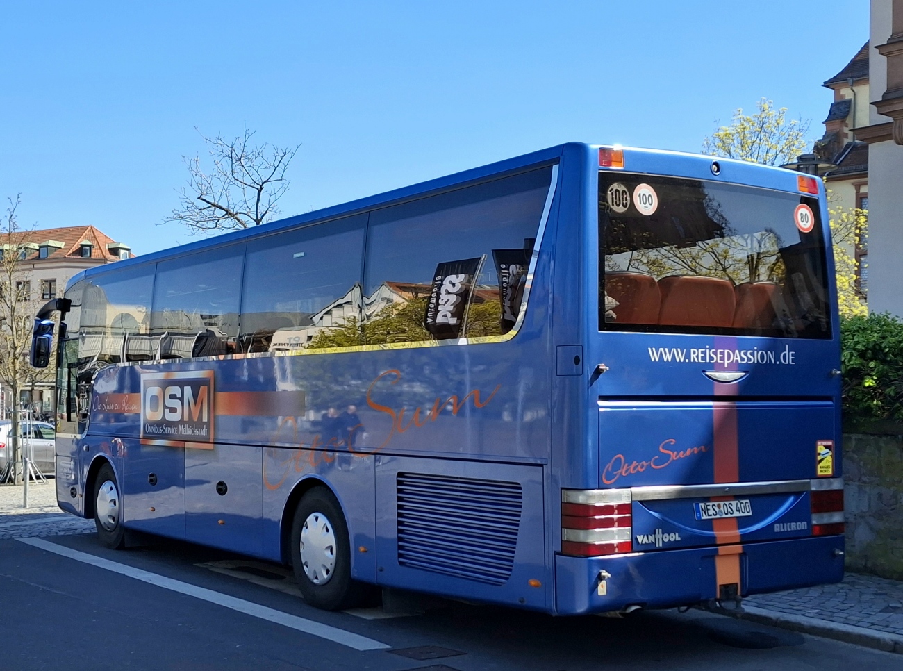 Бавария, Van Hool T911 Alicron № NES-OS 400
