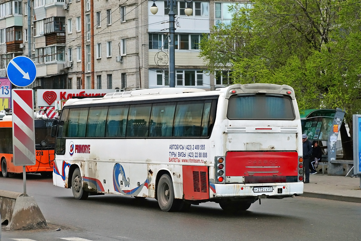 Хабаровский край, Daewoo BH120F Royal Cruiser № Р 272 СХ 27