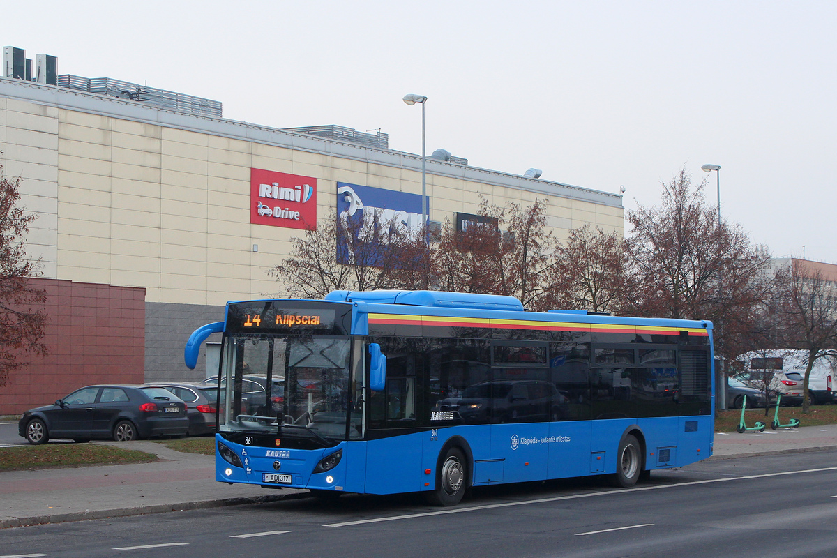 Литва, TEMSA LF 12 № 861