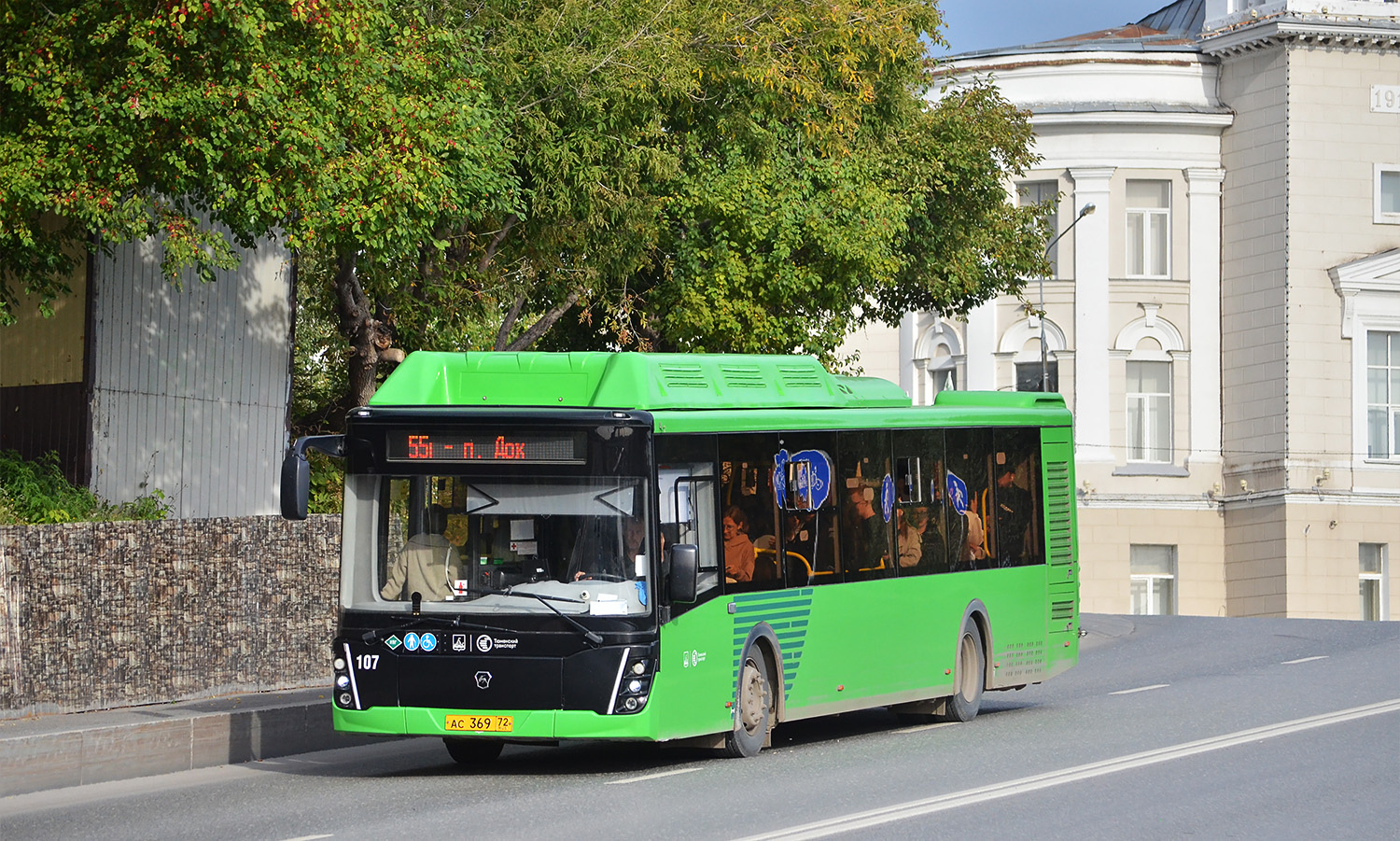 Тюменская область, ЛиАЗ-5292.67 (CNG) № 107