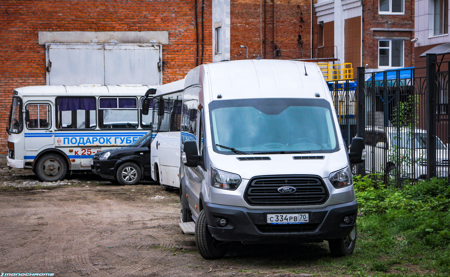 Томская область, Ford Transit FBD [RUS] (X2F.ESG.) № С 334 РВ 70