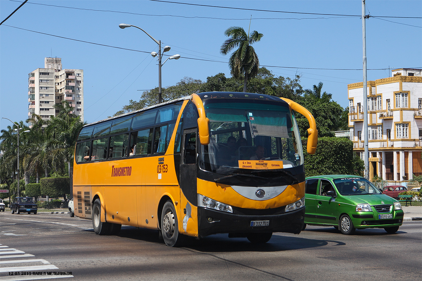 Куба, Yutong ZK6100HB № 03-153