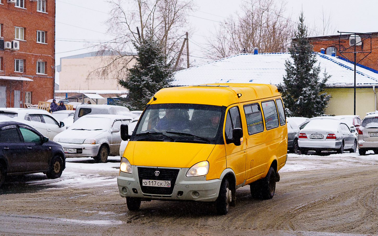 Томская область, ГАЗ-322121 (X96) № О 117 СК 70