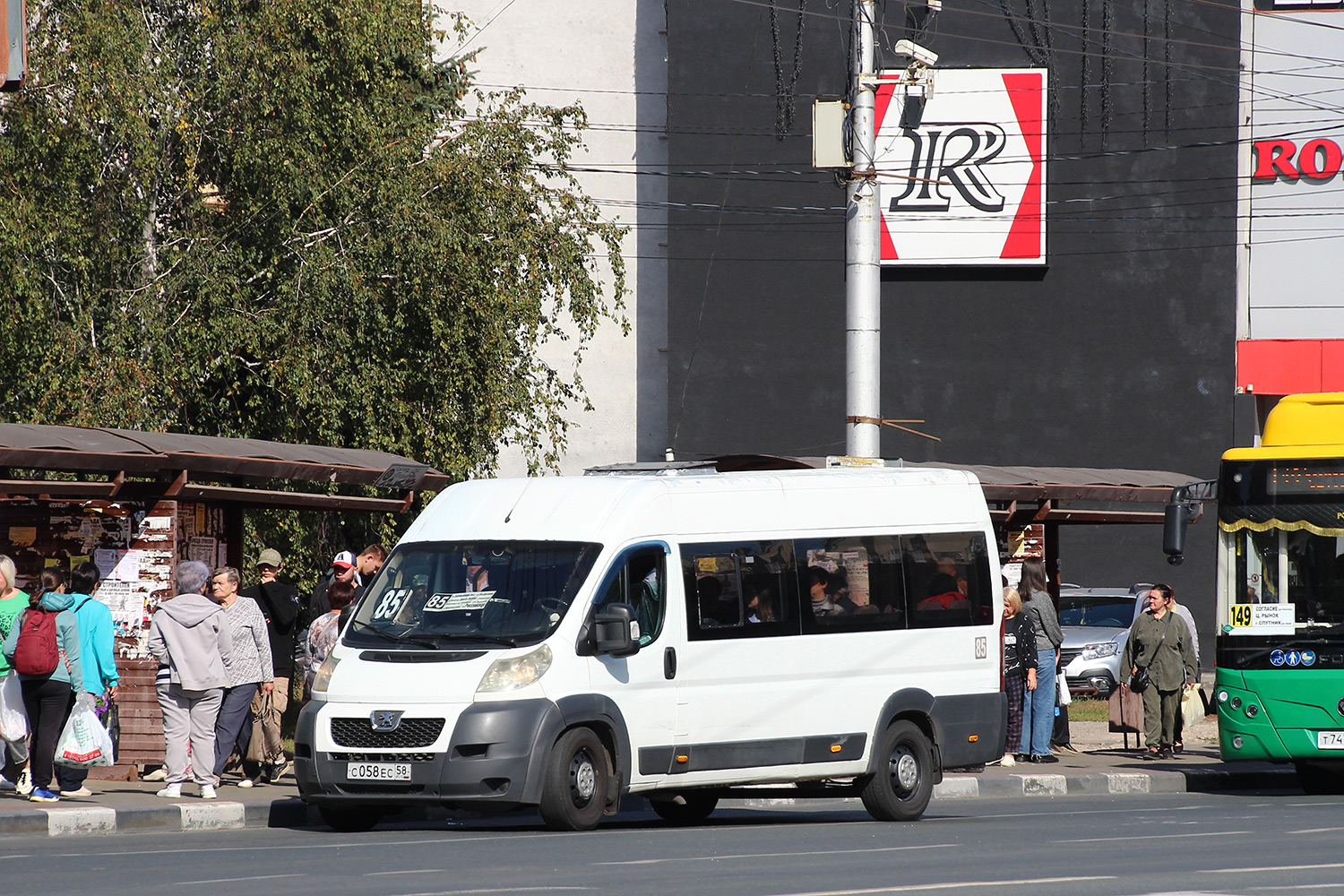 Пензенская область, Нижегородец-2227SK (Peugeot Boxer) № С 058 ЕС 58