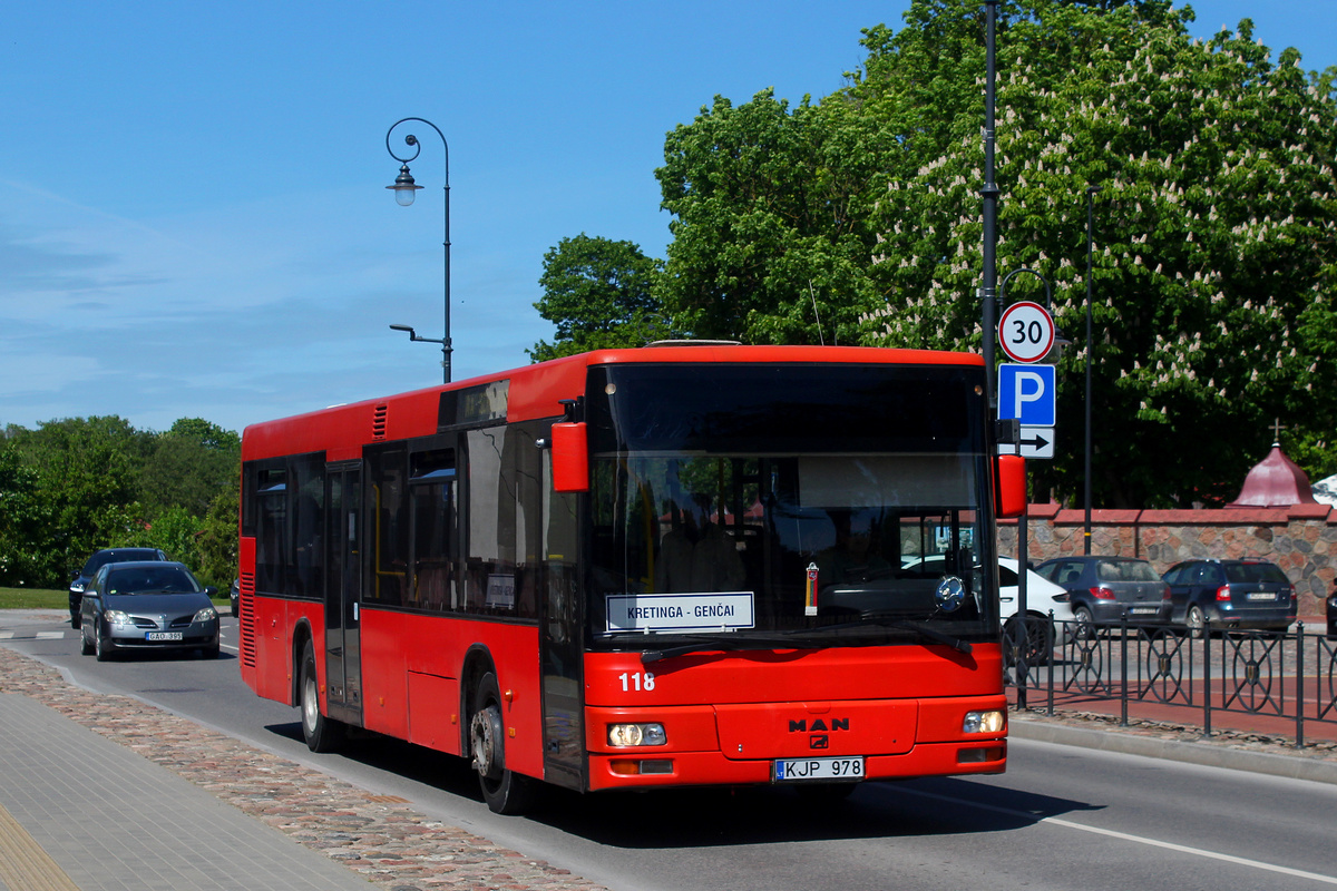 Литва, MAN A20 NÜ263 № 118