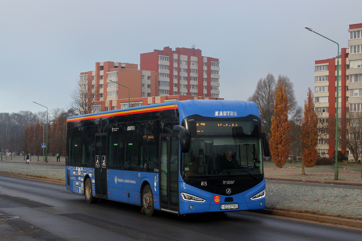 Литва, Irizar ie bus 12m № 815