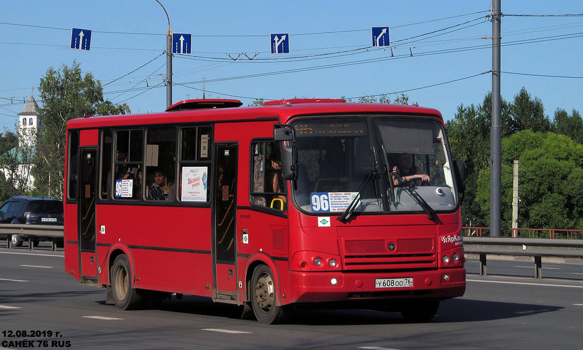 Ярославская область, ПАЗ-320412-14 № У 608 ОО 76
