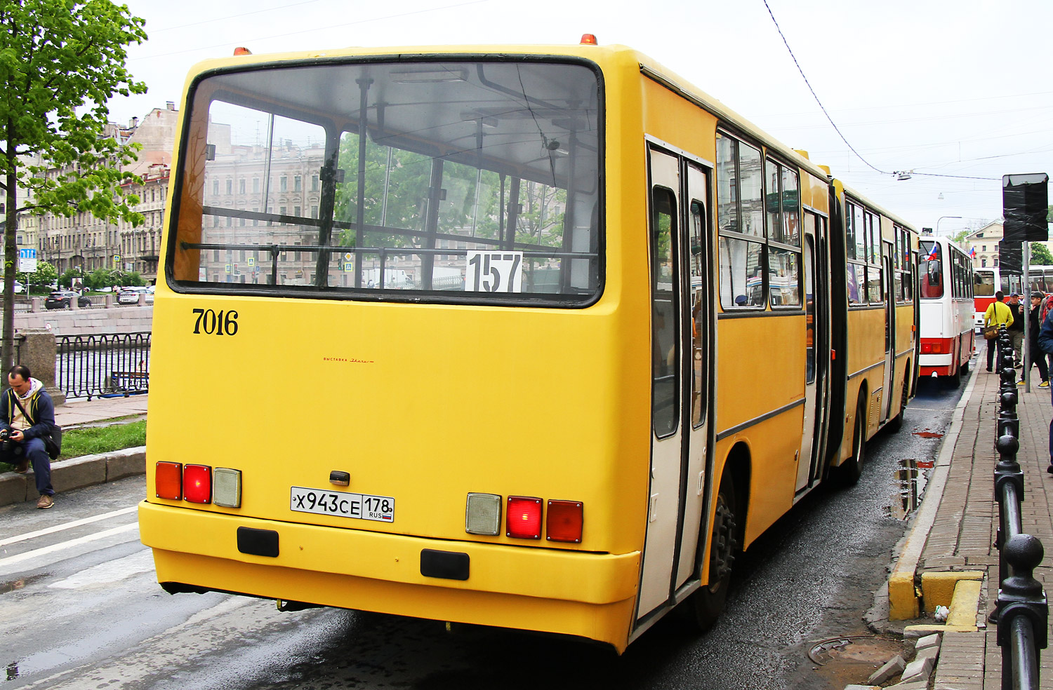 Санкт-Петербург, Ikarus 280.33O № 7016; Санкт-Петербург — VI Международный транспортный фестиваль "ТранспортФест-2025"