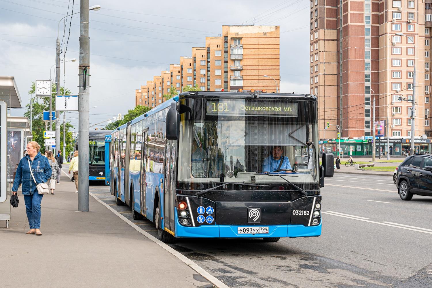 Москва, ЛиАЗ-6213.65 № 032182