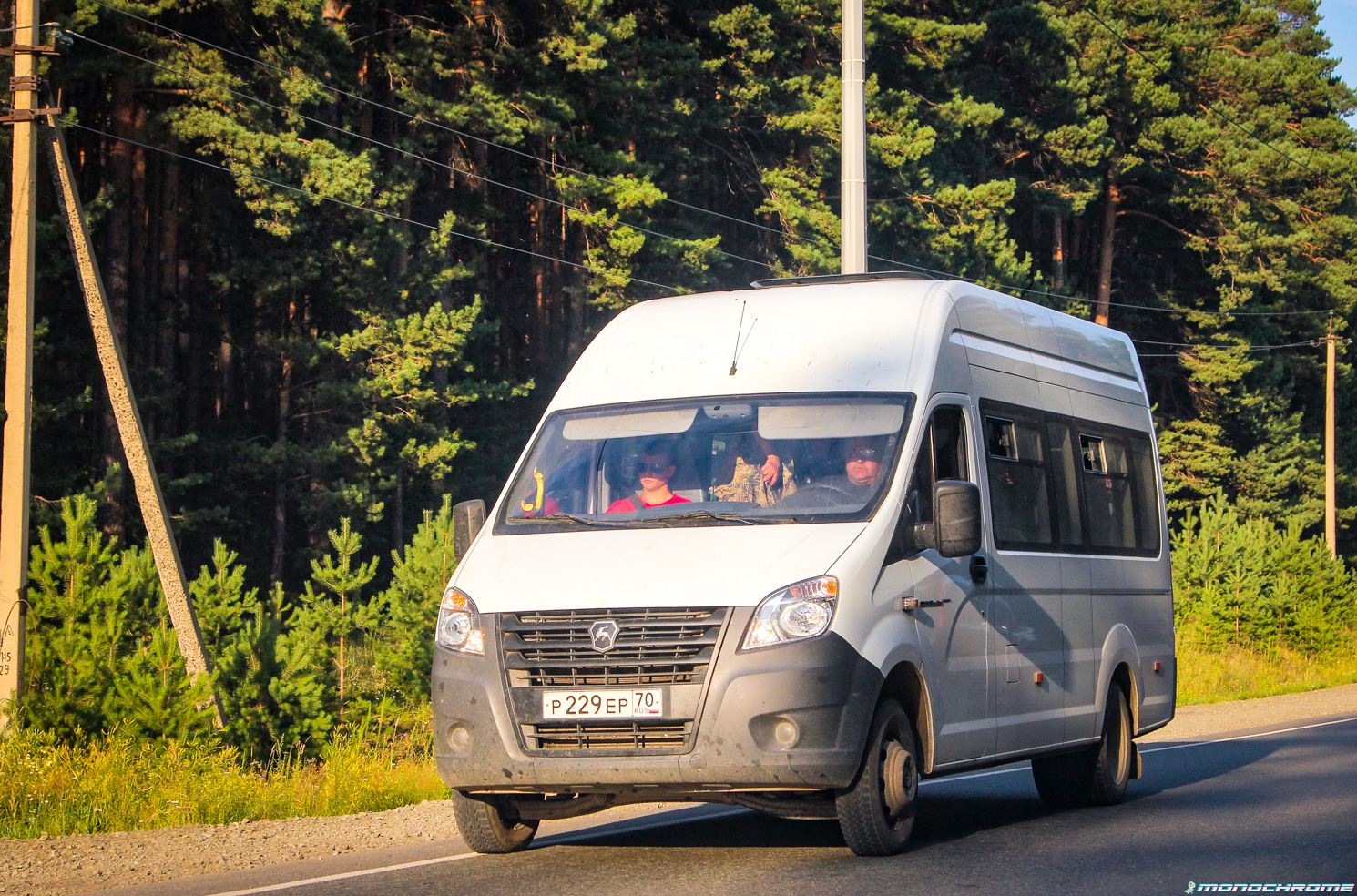 Томская область, ГАЗ-A65R32 Next № Р 229 ЕР 70