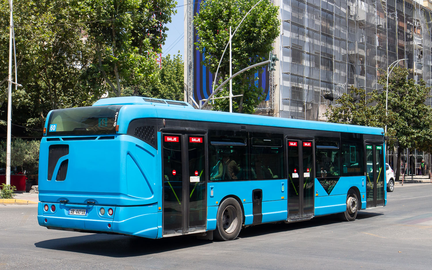 Албания, Heuliez GX327 № 60