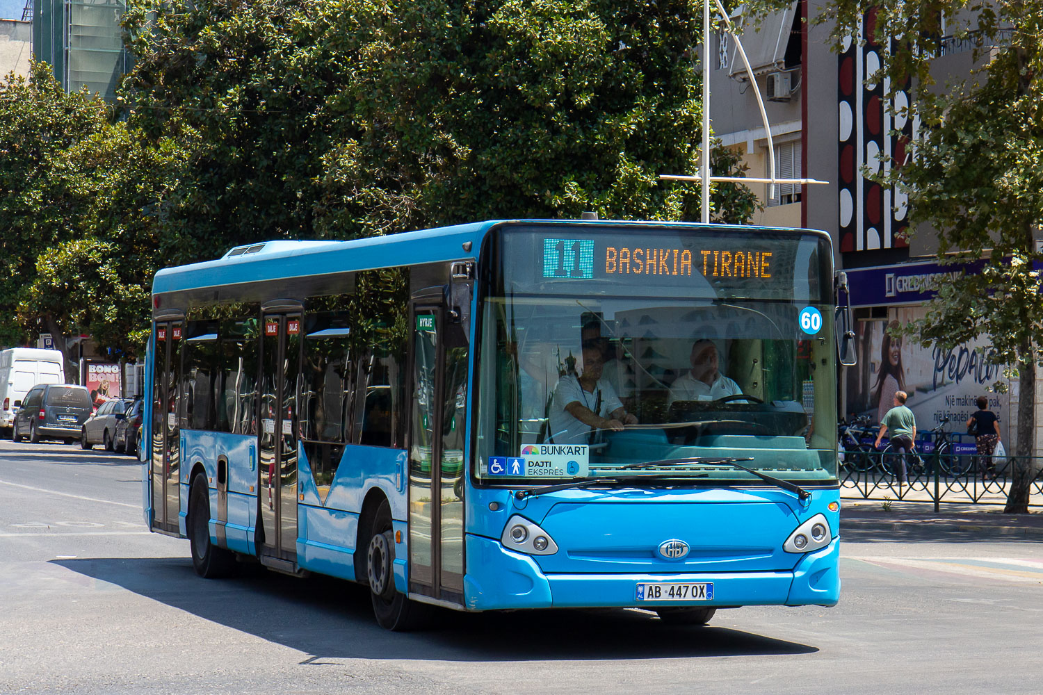 Албания, Heuliez GX327 № 60