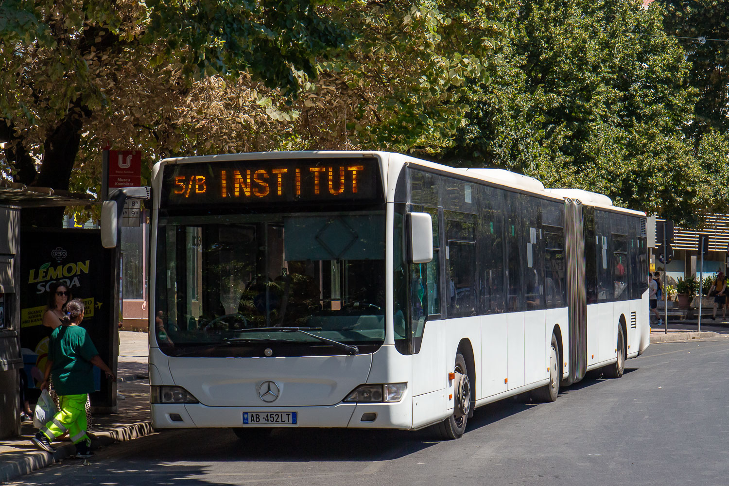 Албания, Mercedes-Benz O530G Citaro facelift G № 105