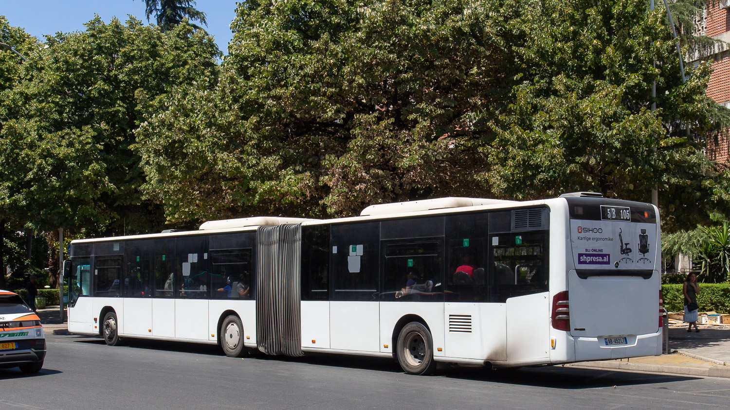 Албанія, Mercedes-Benz O530G Citaro facelift G № 105