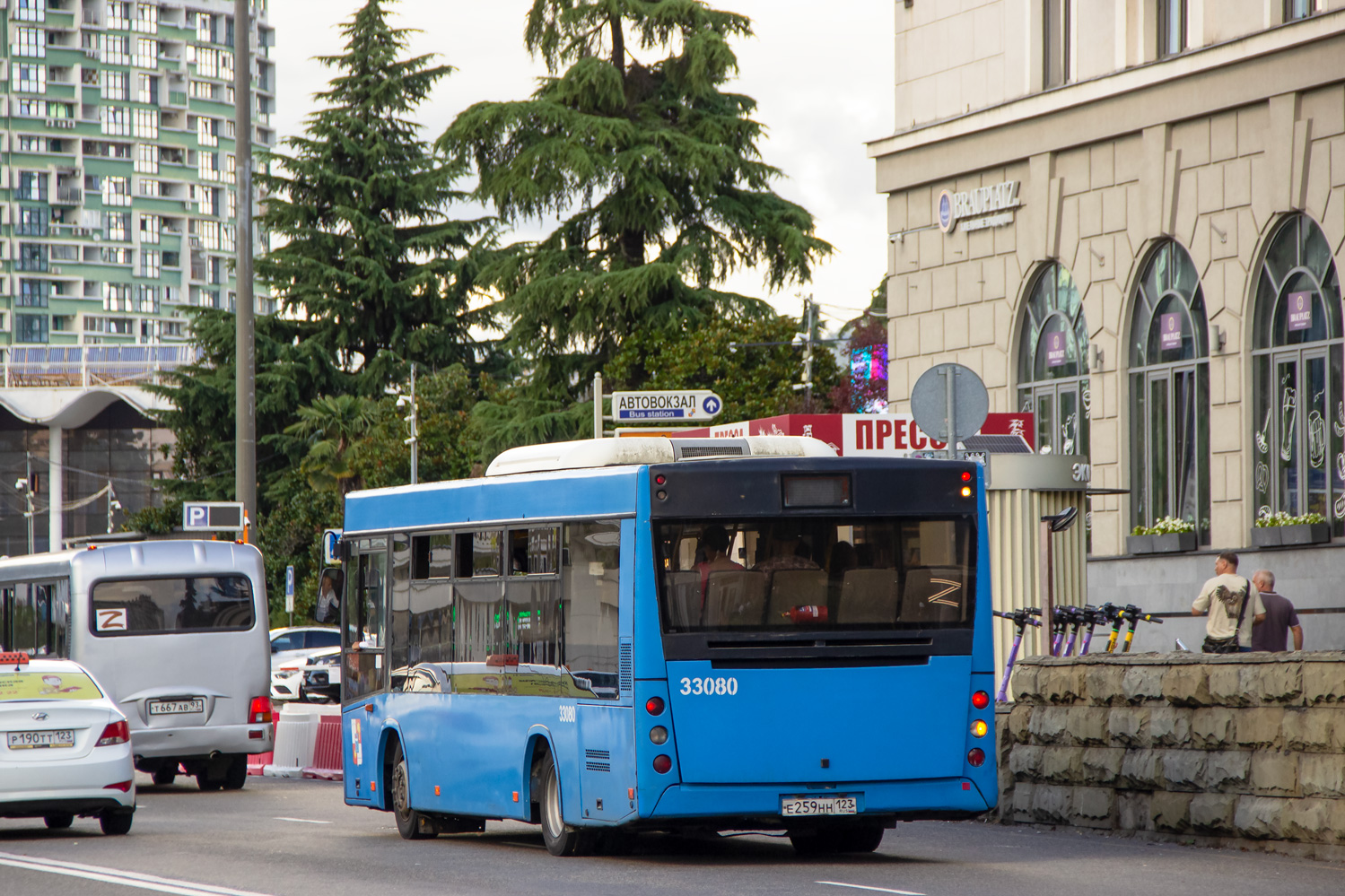 Краснодарский край, МАЗ-206.086 № 33080