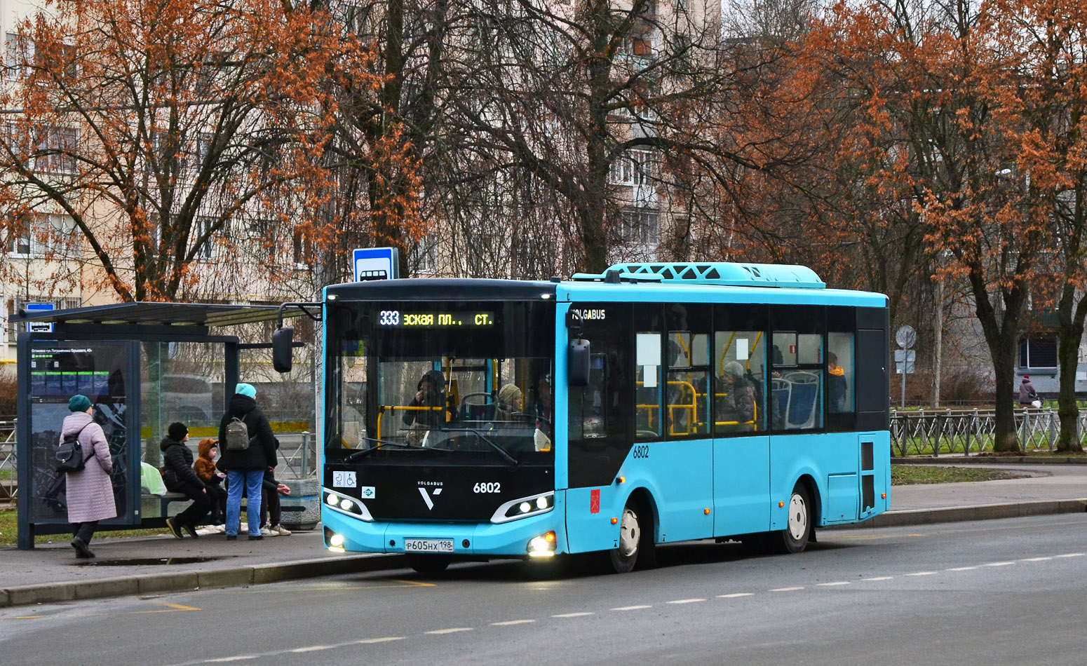 Санкт-Петербург, Volgabus-4298.G4 (LNG) № 6802
