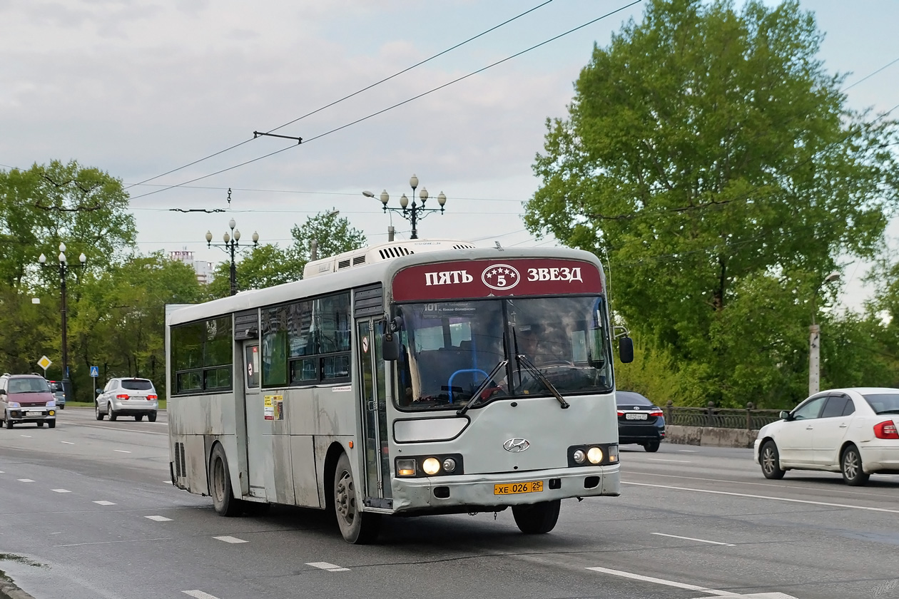 Хабаровский край, Hyundai AeroCity (все поколения) № ХЕ 026 25