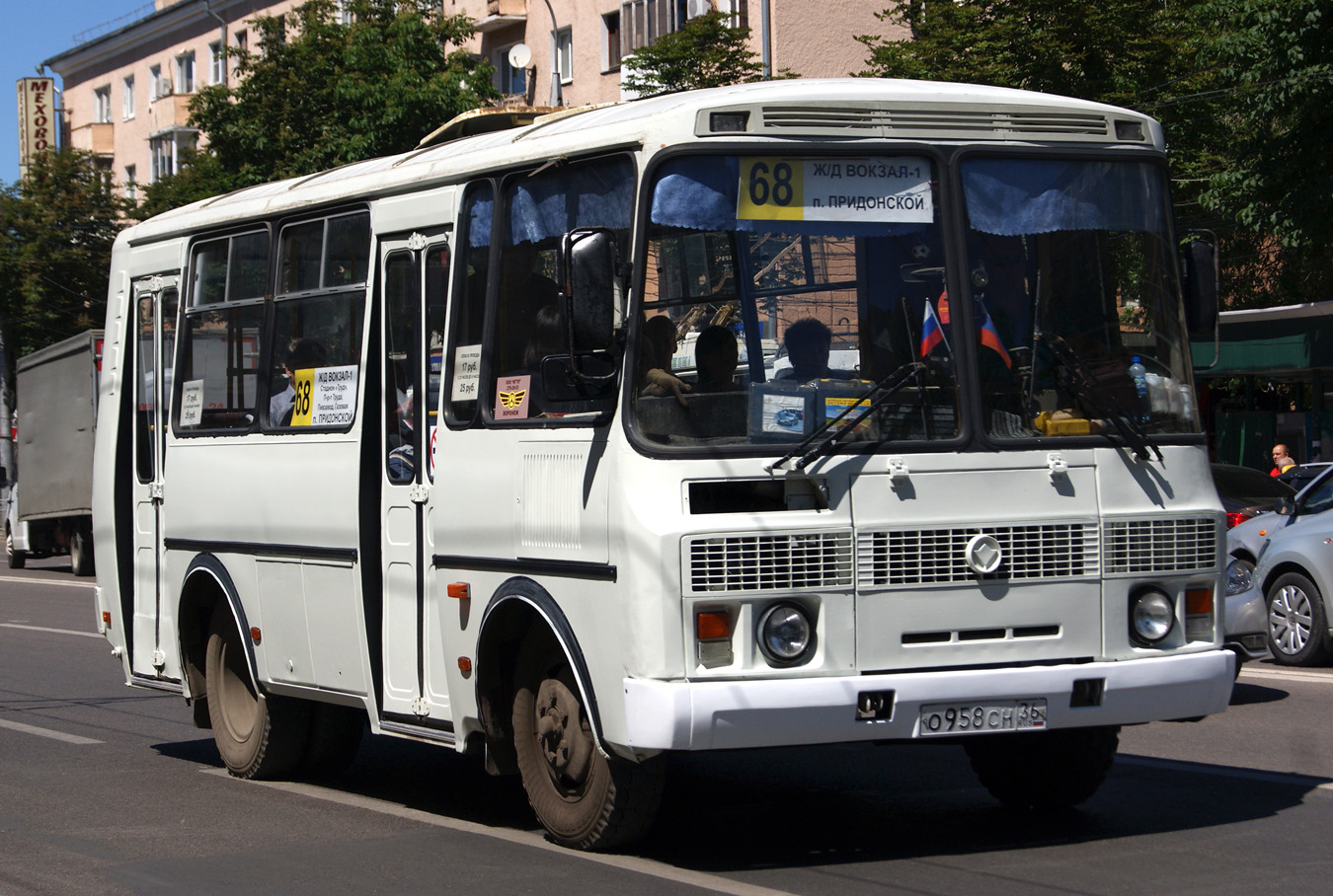 Воронежская область, ПАЗ-32054 № О 958 СН 36