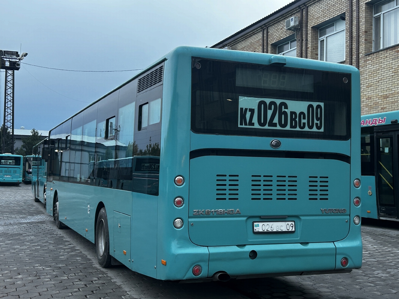 Карагандинская область, Yutong ZK6118HGA № 026 BC 09