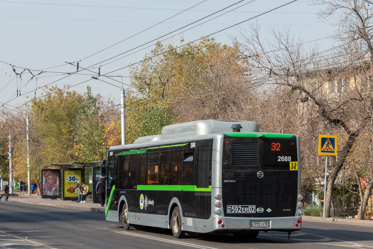 Алматы, Golden Dragon XML6125CN (Hyundai Trans Auto) № 2688
