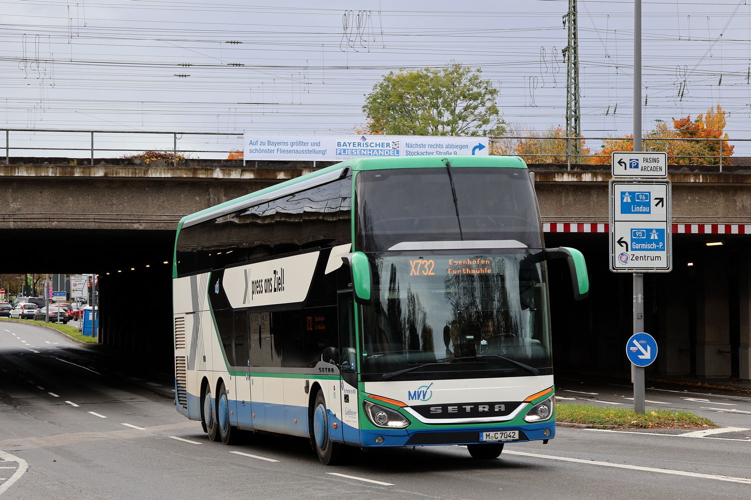 Бавария, Setra S531DT № M-C 7042