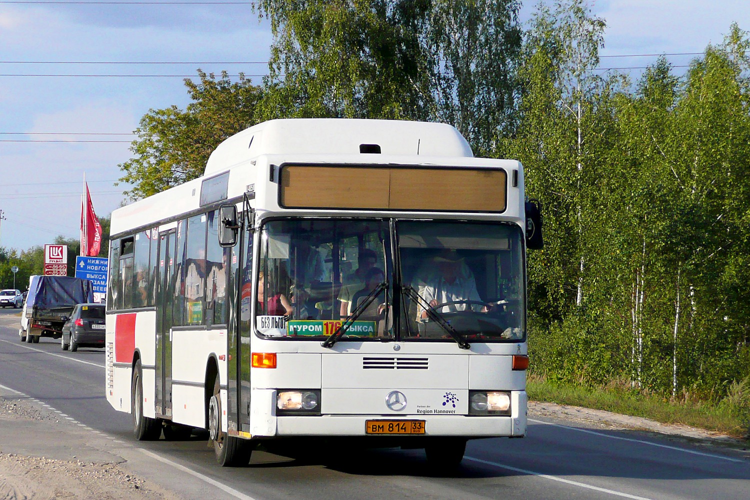 Владимирская область, Mercedes-Benz O405N2 CNG № ВМ 814 33