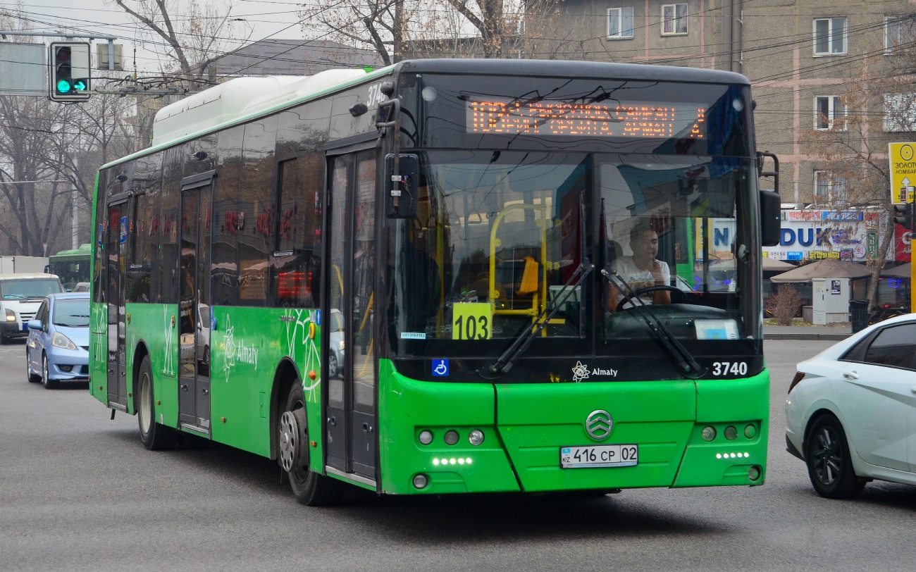 Алматы, Golden Dragon XML6125CN (Hyundai Trans Auto) № 3740