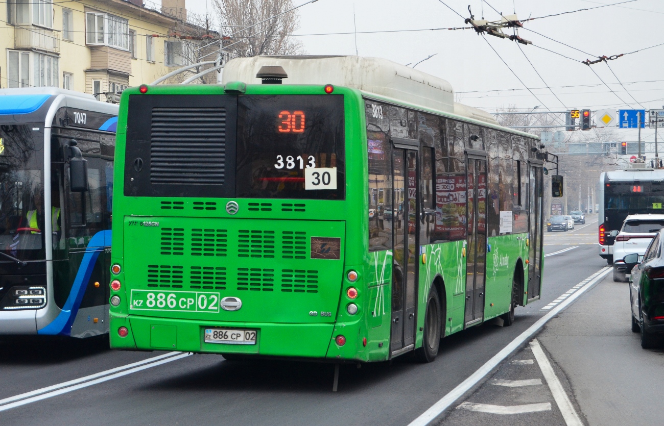 Алматы, Golden Dragon XML6125CN (Hyundai Trans Auto) № 3813