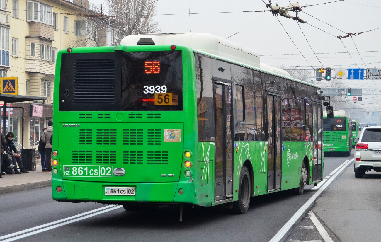 Алматы, Golden Dragon XML6125CN (Hyundai Trans Auto) № 3939