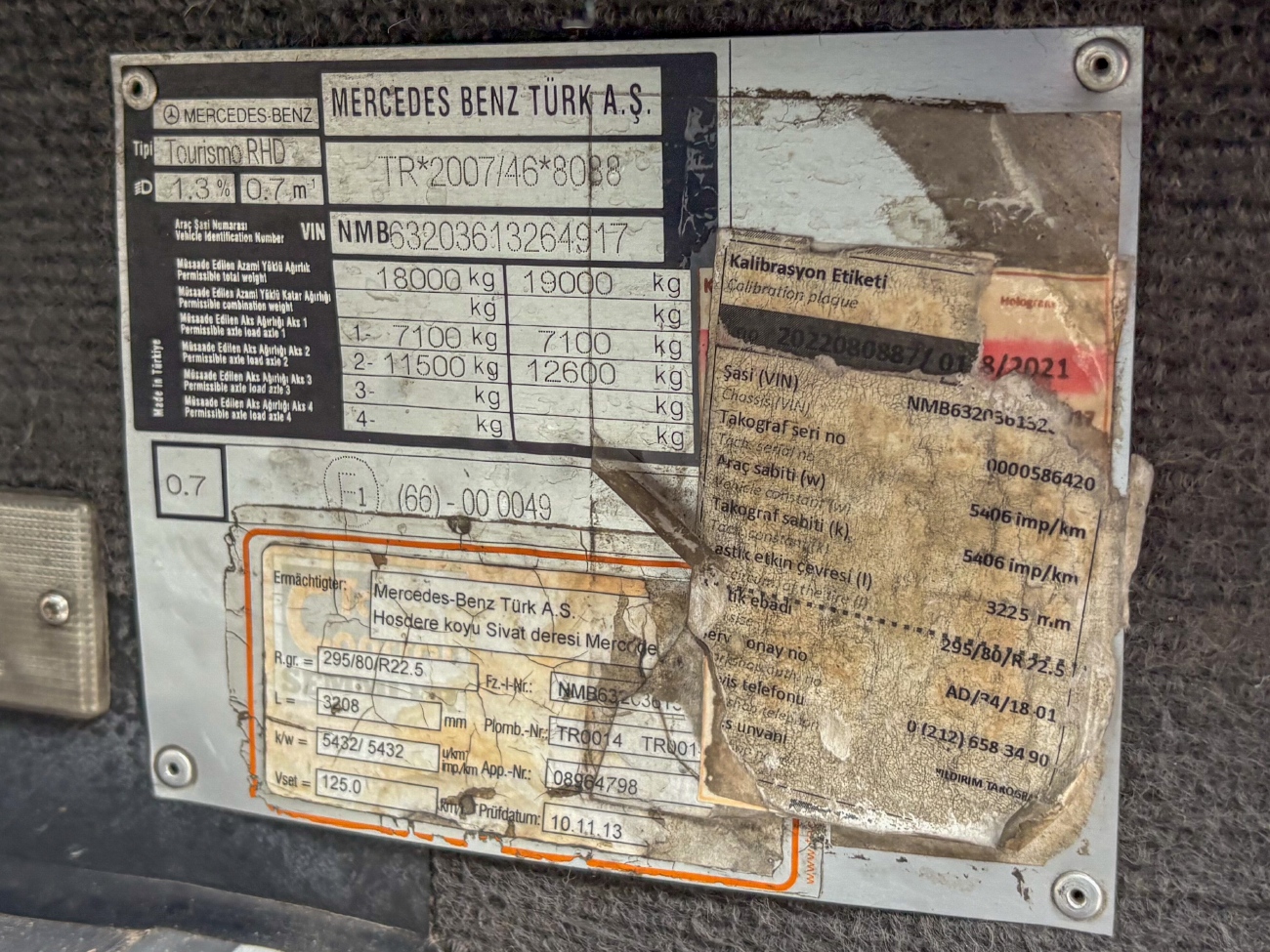 Турция, Mercedes-Benz Tourismo II 15RHD № 40 AS 665