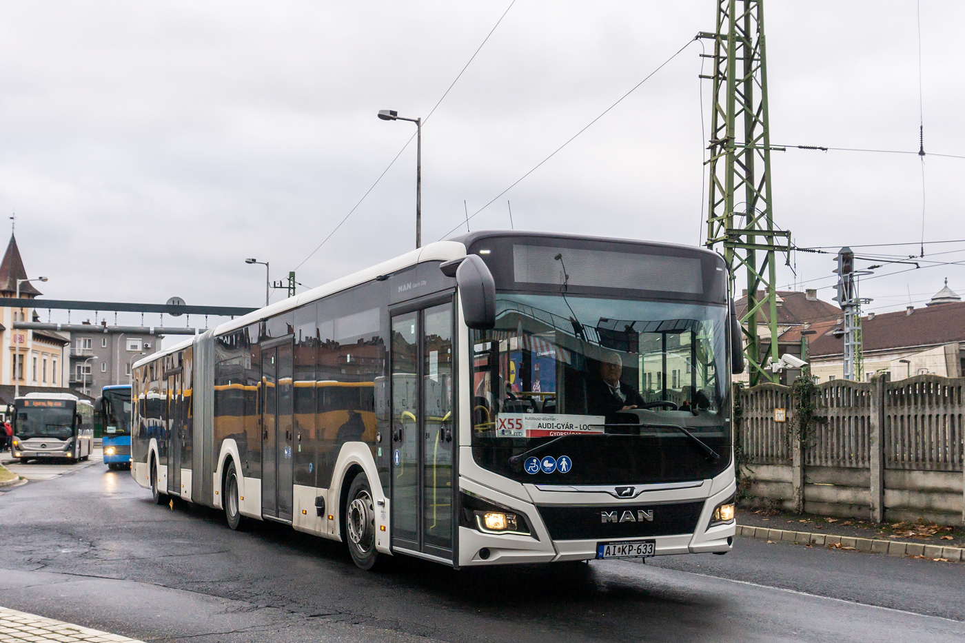 Венгрия, MAN 18C Lion's City 18 NG330 № AI KP-633