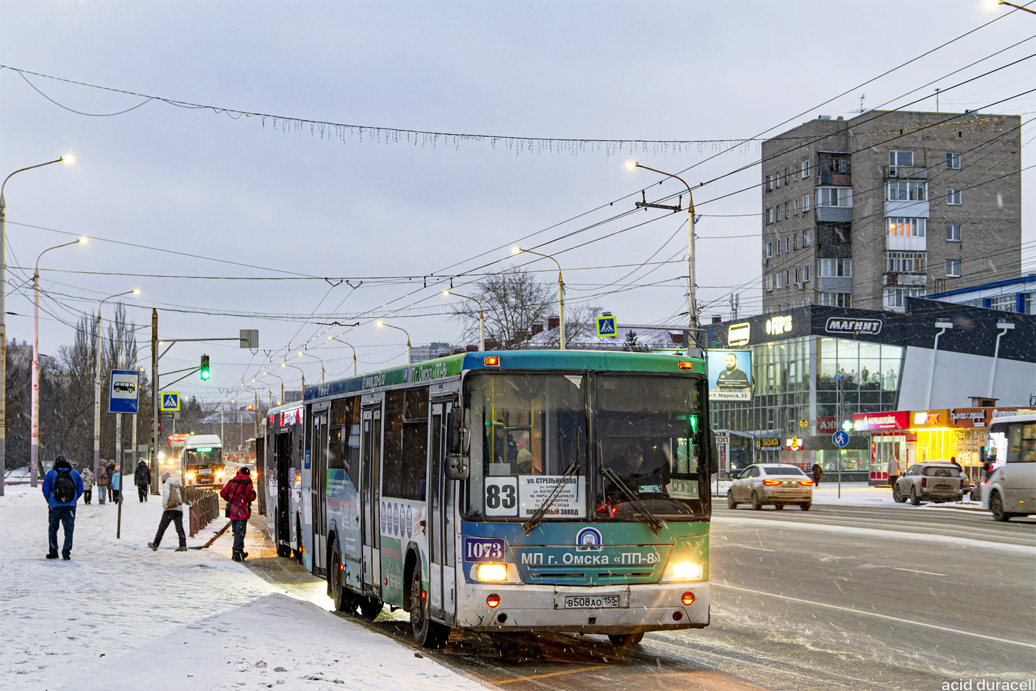 Омская область, НефАЗ-5299-30-32 № 1073