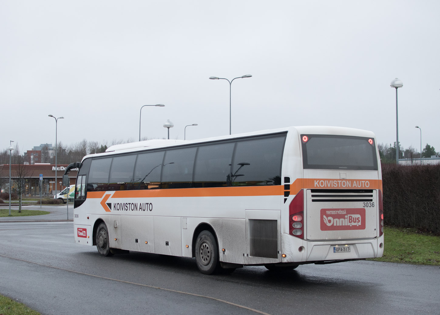 Финляндия, Volvo 9700S NG № 3036