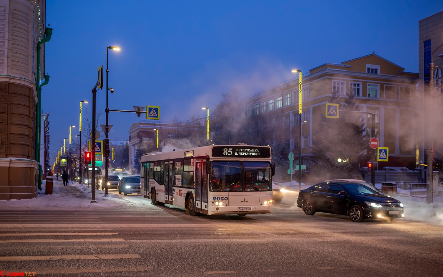 Красноярский край, МАЗ-103.486 № Р 340 ТК 124