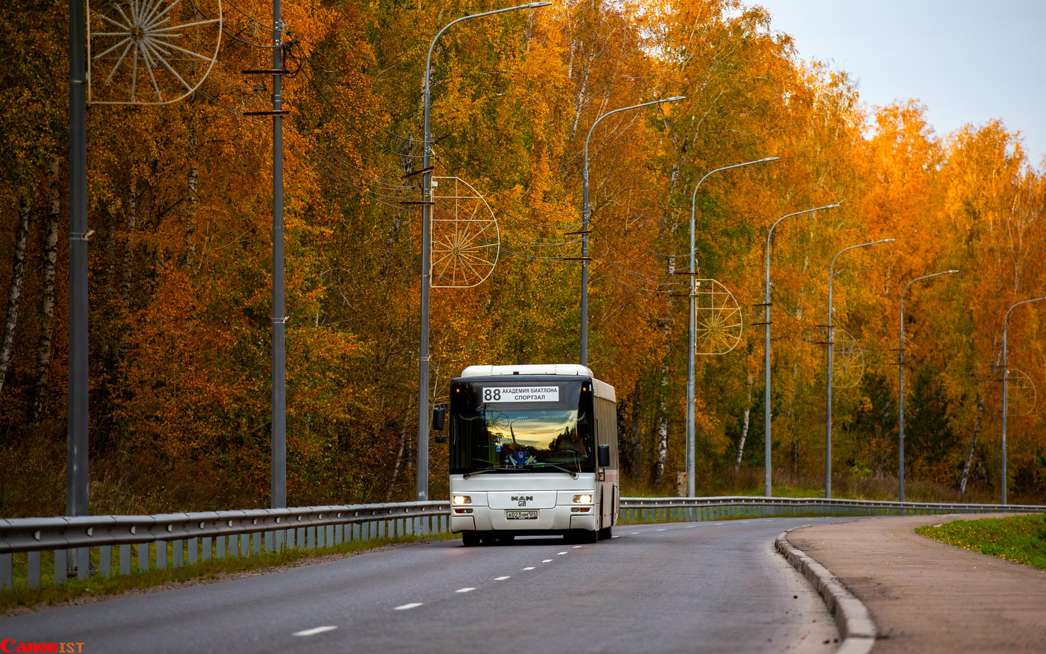 Красноярский край, MAN A78 Lion's City TÜ EL283 № А 023 НМ 124