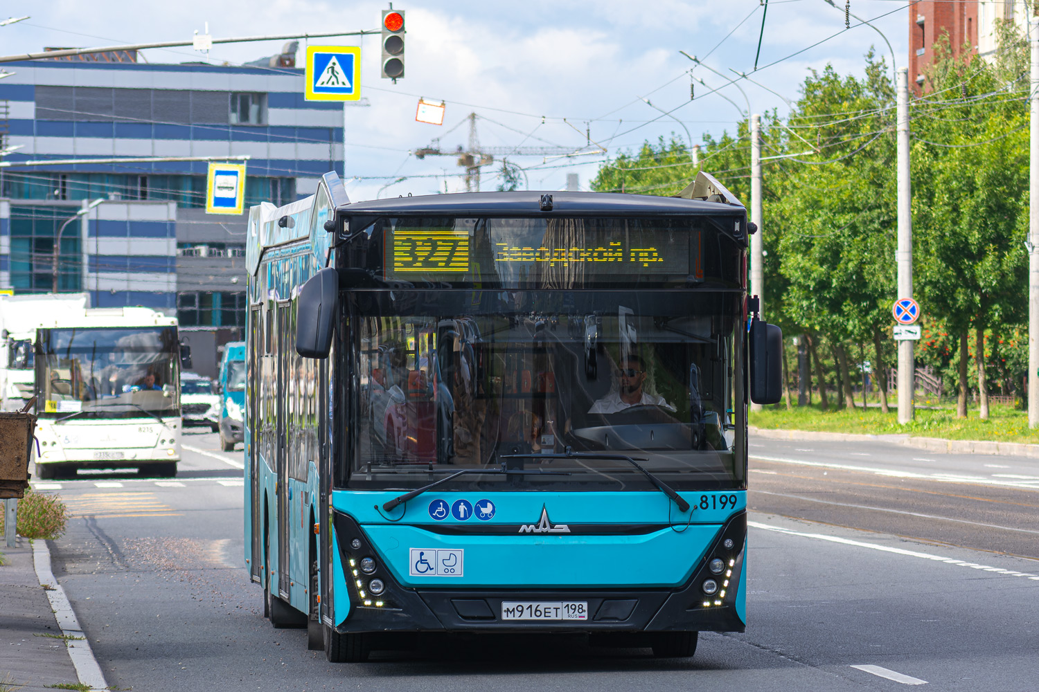 Санкт-Петербург, МАЗ-303.065 № 8199
