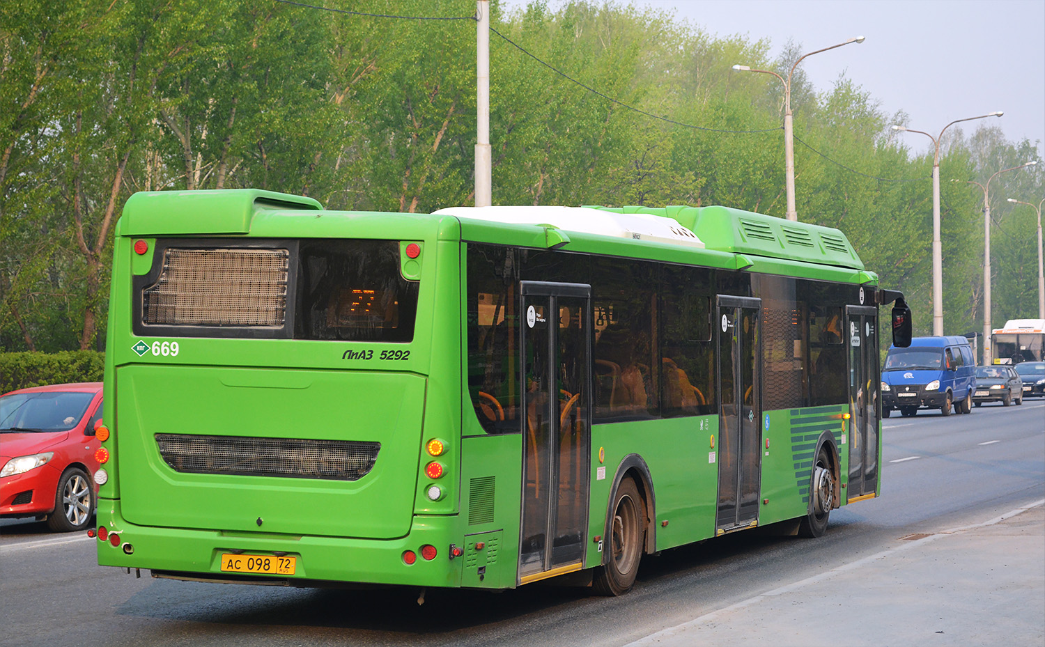 Тюменская область, ЛиАЗ-5292.67 (CNG) № 669