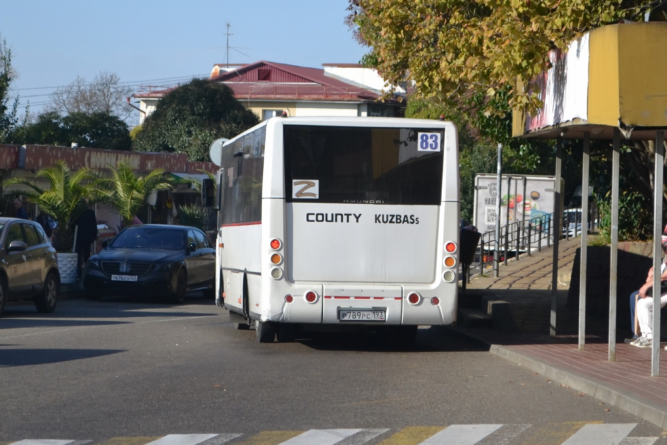 Краснодарский край, Hyundai County Kuzbas HDU2 № Р 789 РС 193