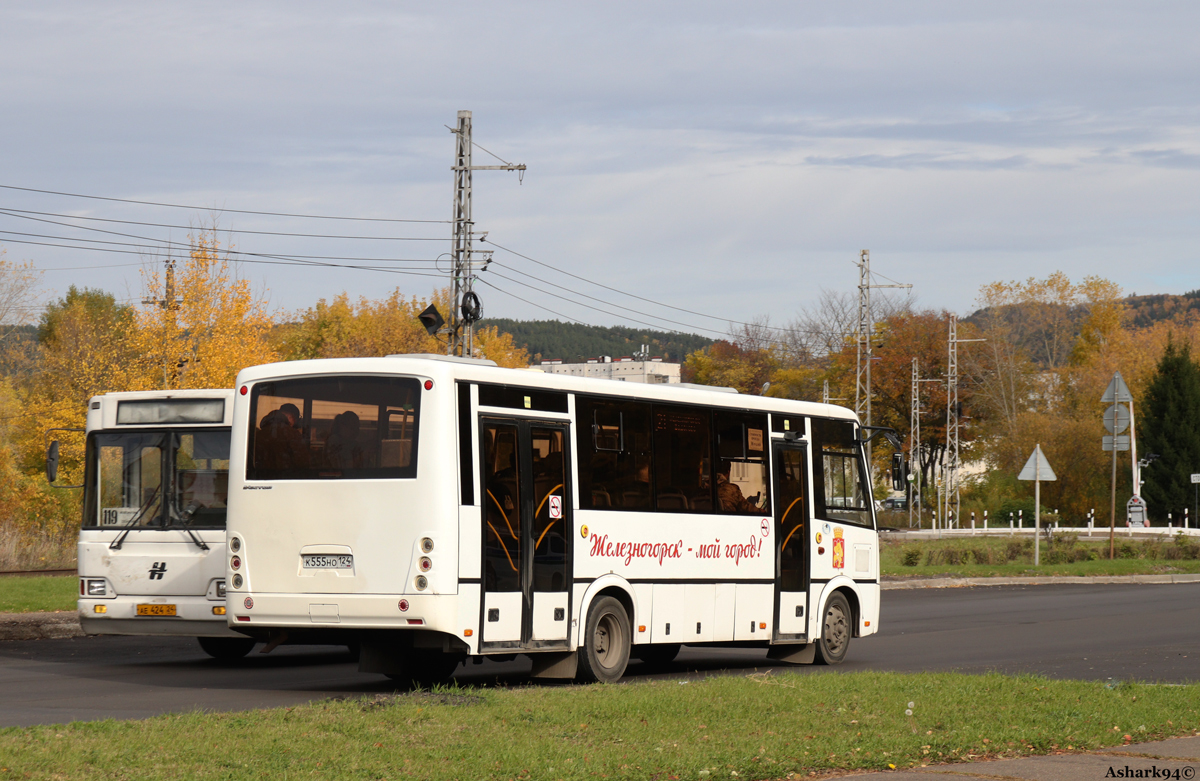 Красноярский край, ПАЗ-320414-05 "Вектор" (1-2) № К 555 НО 124