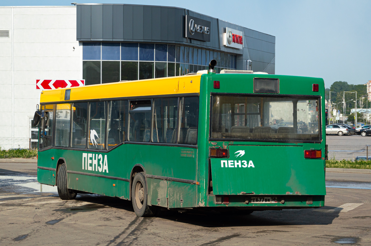 Пензенская область, Mercedes-Benz O405N2 № Т 677 ВК 58