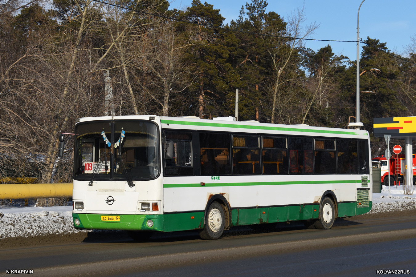 Altayskiy kray, LiAZ-5256.36 № АС 685 22