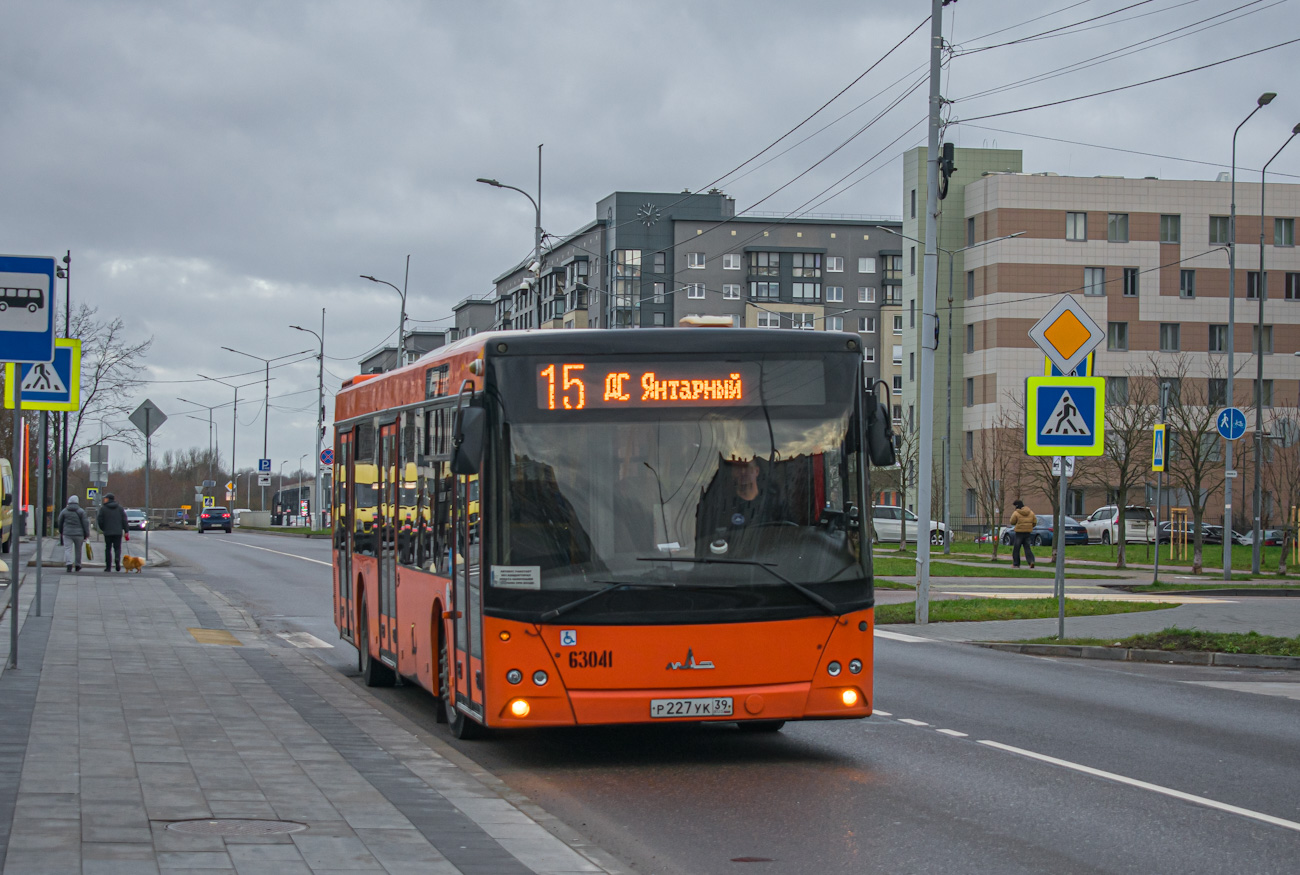 Калининградская область, МАЗ-203.085 № 63041