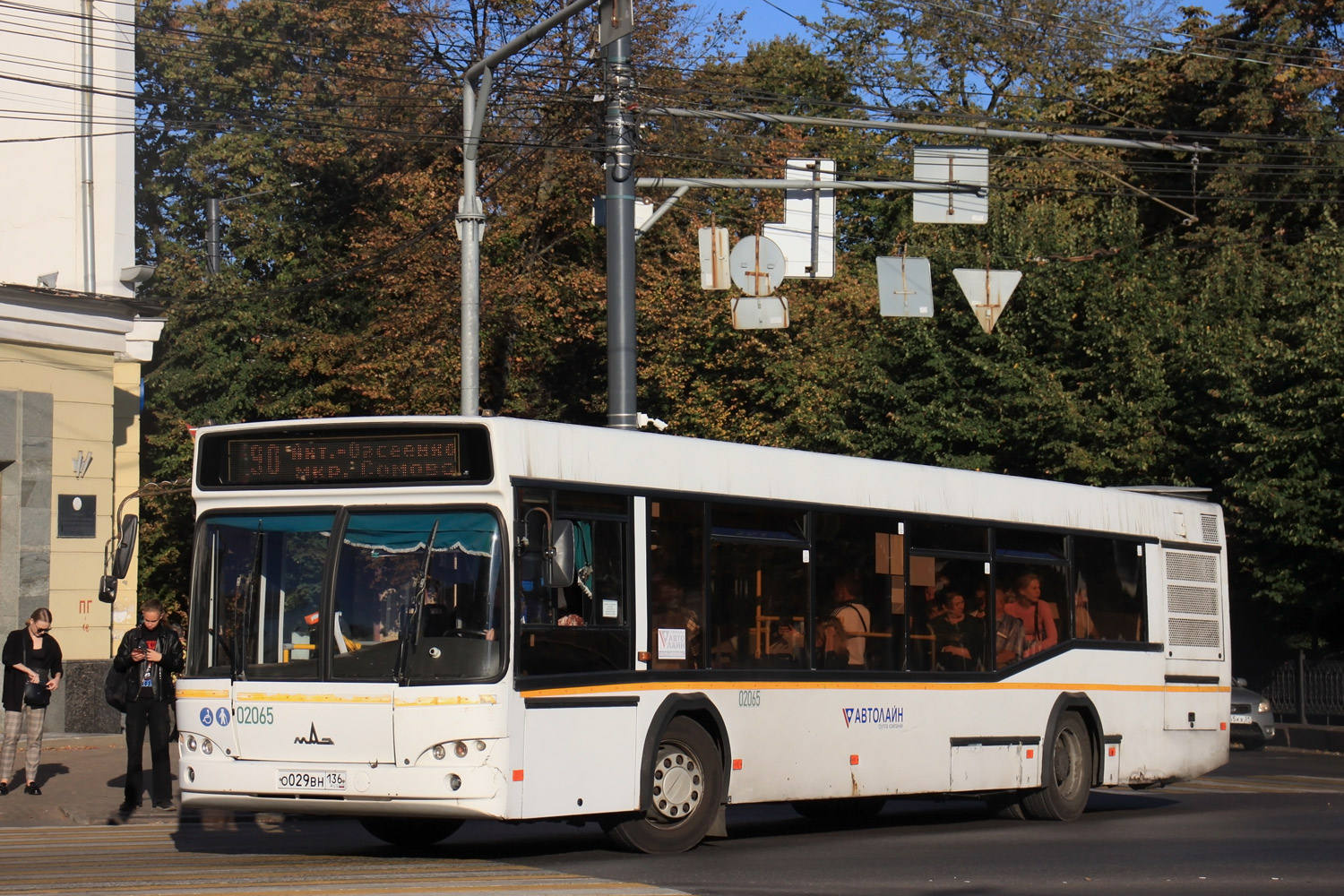 Воронежская область, МАЗ-103.585 № 02065