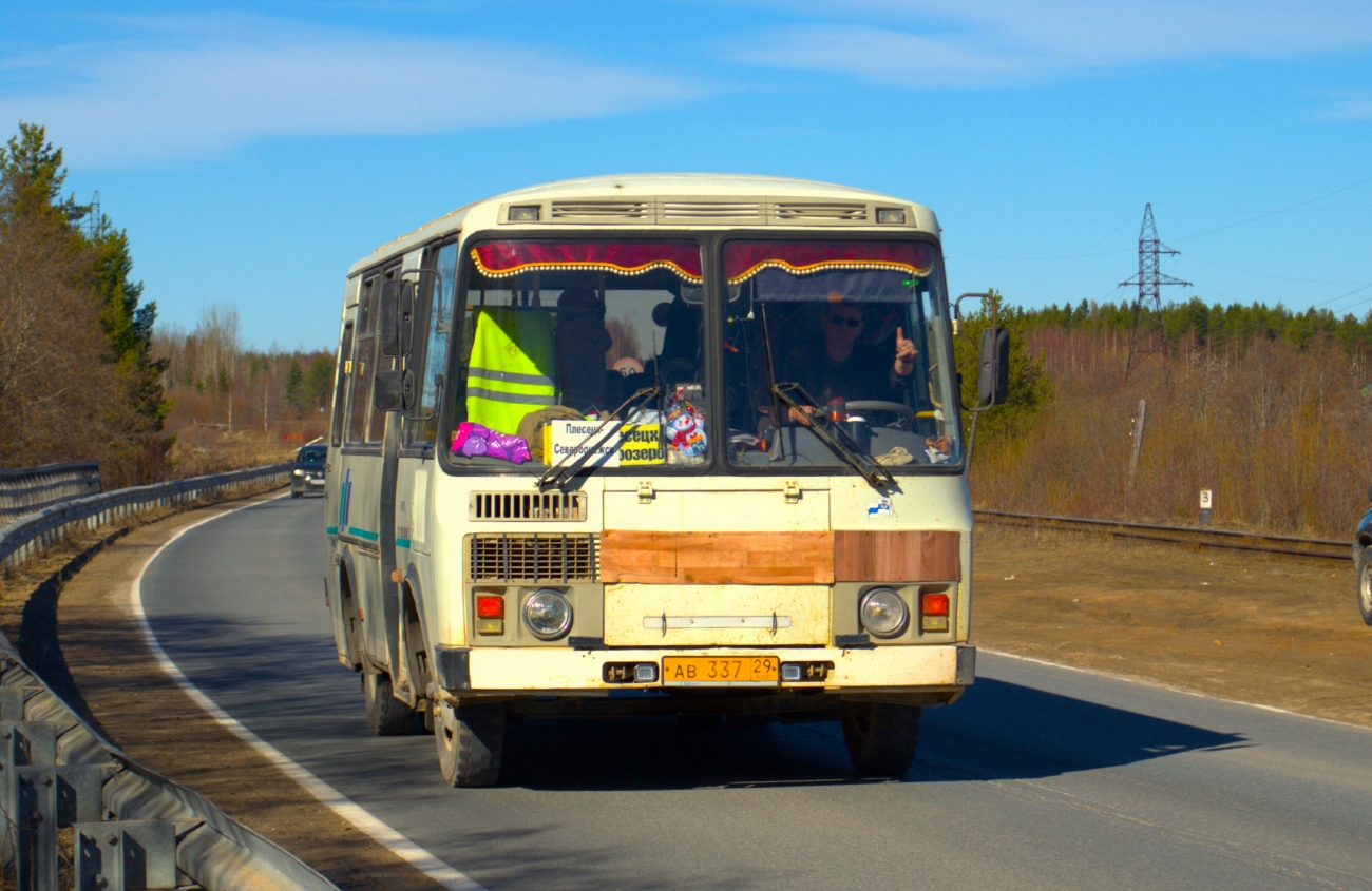 Архангельская область, ПАЗ-32053 № АВ 337 29