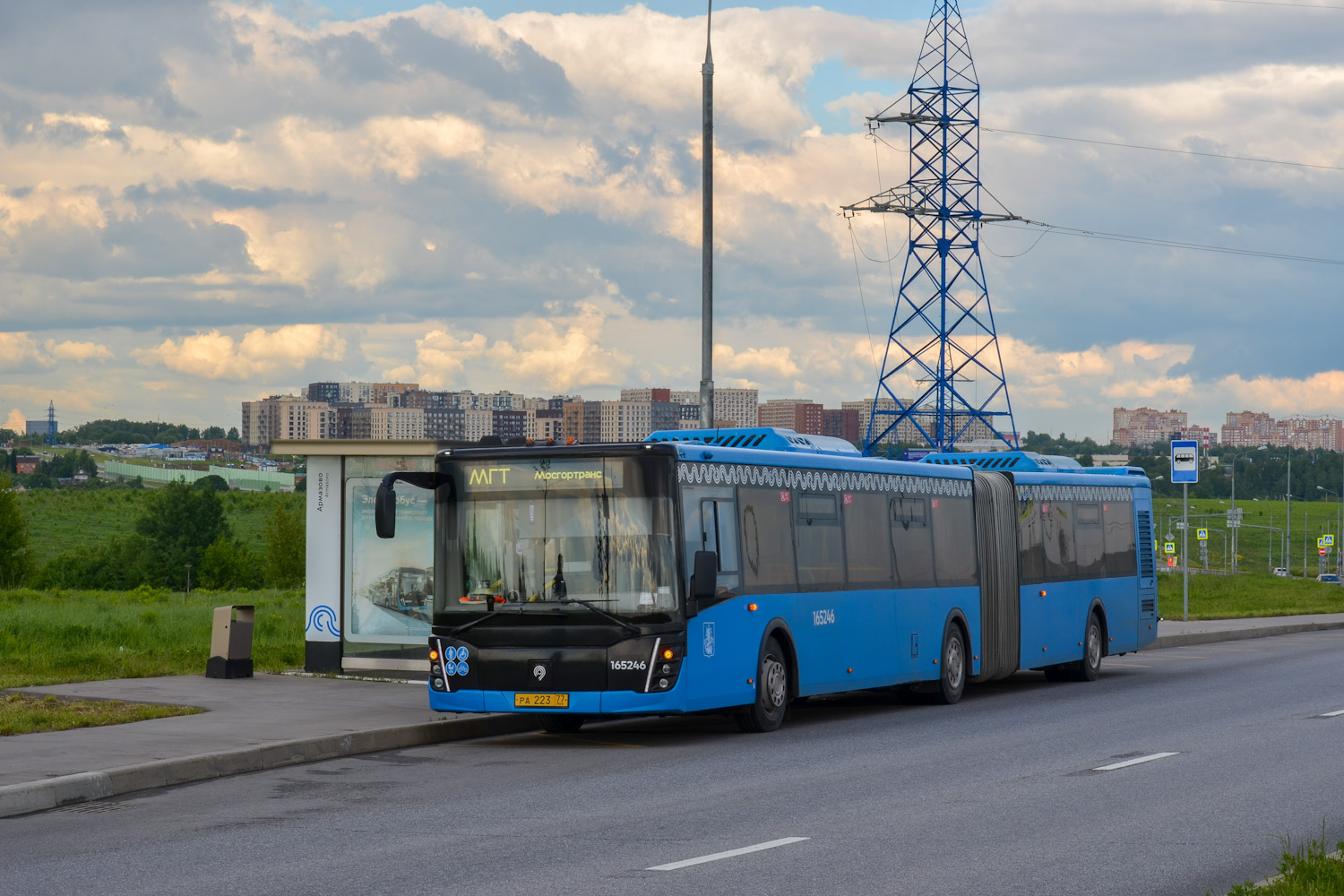 Масква, ЛиАЗ-6213.65 № 165246