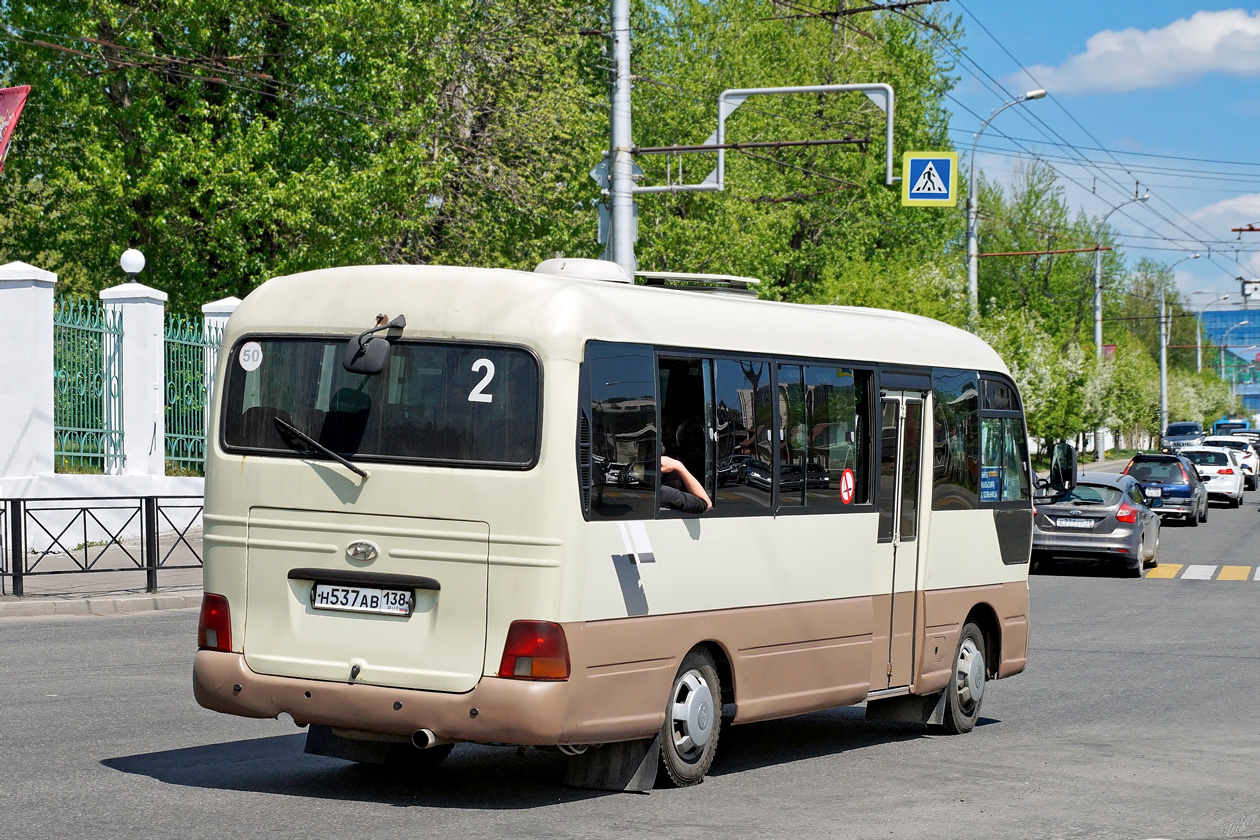 Иркутская область, Hyundai County № Н 537 АВ 138