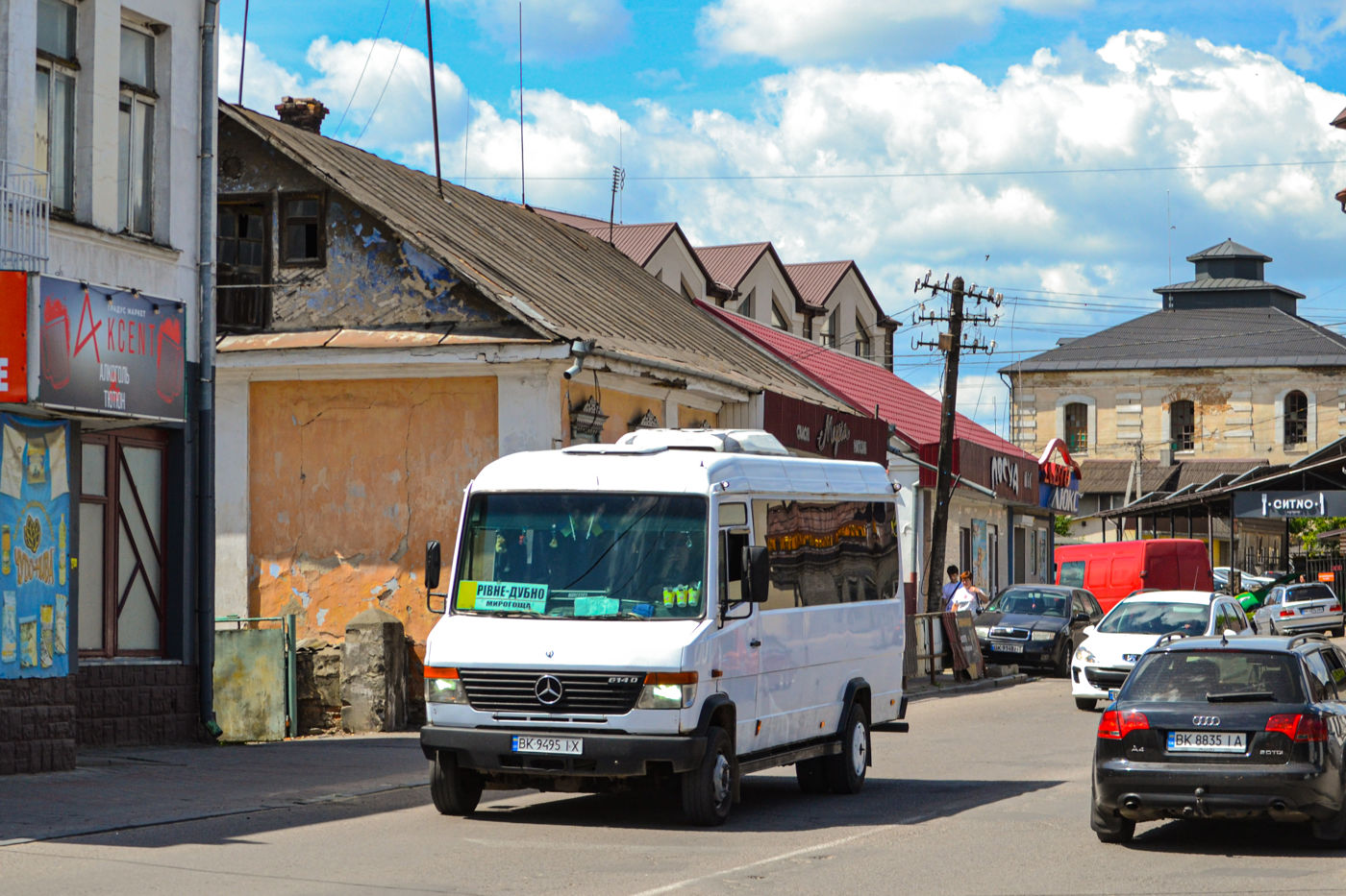 Ровненская область, Mercedes-Benz Vario 614D № BK 9495 IX