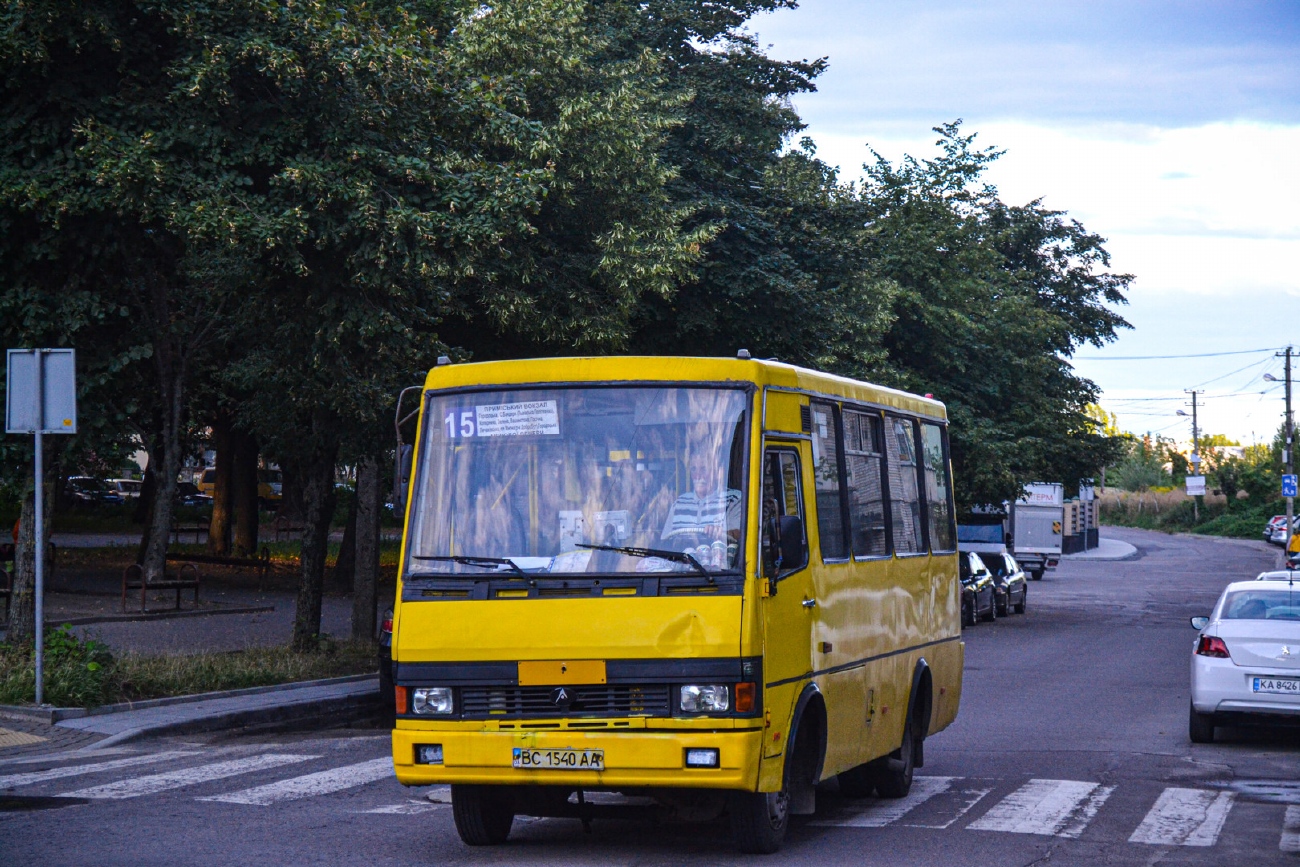 Lvov region, BAZ-A079.14 "Prolisok" № BC 1540 AA